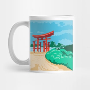 Torii Japanese Gate WPA Mug